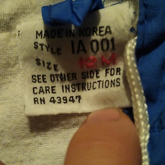 Vintage 12 Months Blue Light Jacket - Picture 2 of 7